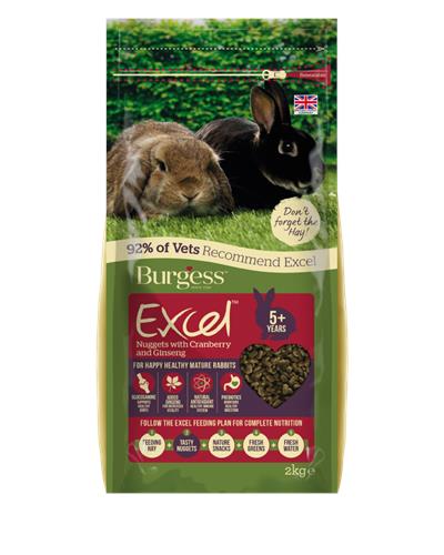 Burgess excel mature rabbit cranberry and ginseng