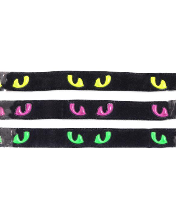 Reflective cat eye collar all three colours 