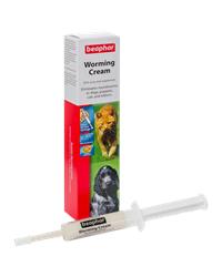 Beaphar worming cream syringe out of the box