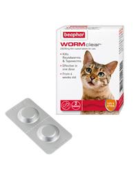 Beaphar Wormclear cats open box
