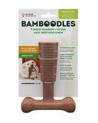 Bamboodles t bone chew chicken front