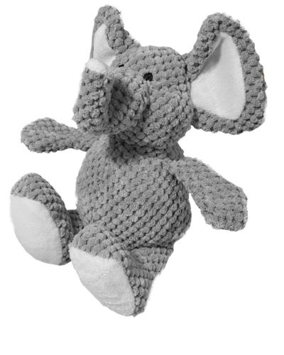 Grey elephant soft toy for dogs and puppies
