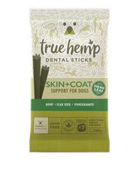 True Hemp skin & coat dental sticks packet
