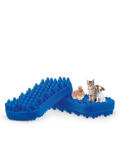 Pet + Me brush blue for dogs, cats and small animals