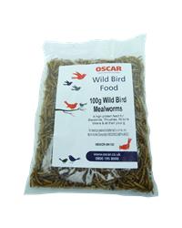 Pack of wild bird mealworms