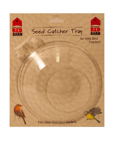 Wild bird food and seed catcher tray