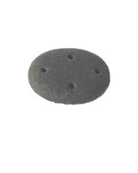 Single baked charcoal biscuit