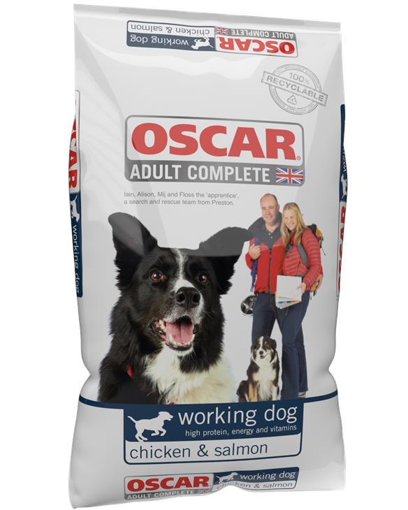 OSCAR working dog chicken & salmon bag photo