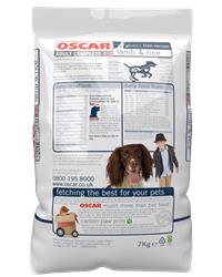 OSCAR Adult Lamb & Rice Bag Back