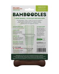 Bamboodles t bone chew beef medium back
