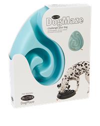 Buster interactive dog feeder blue packaging