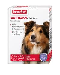 Beaphar wormclear dogs up to 40kg 