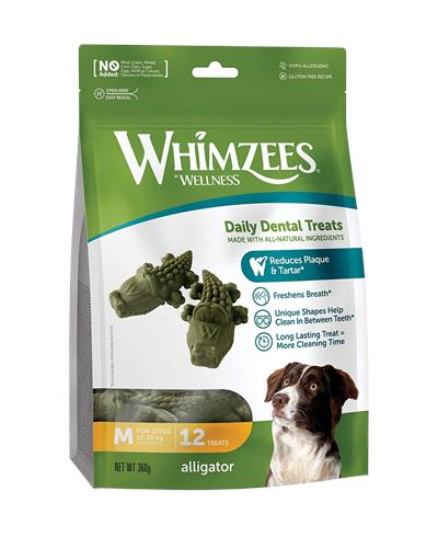 Whimzees Alligator Chew Value Bag	