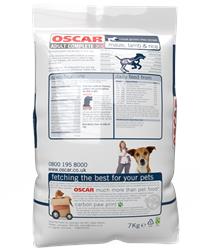 OSCAR Adult Maize Lamb and Rice Bag Back
